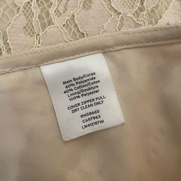 Lewit Lace Pattern knee length skirt SZ 10 - Picture 7 of 7